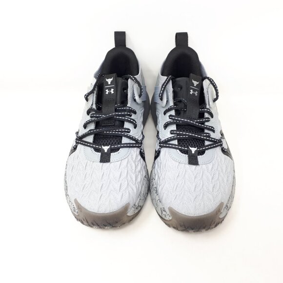 Under Armour Project Rock 6 Gym Training Shoe Sneaker Gray Mens 7 / Womens 8.5 - Picture 8 of 12